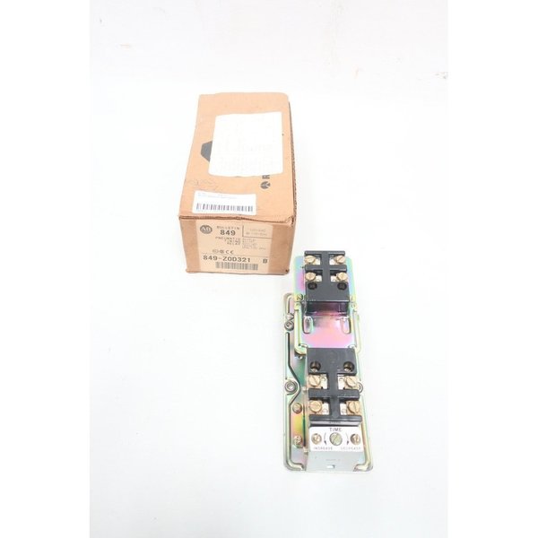 Allen Bradley PNEUMATIC TIMING 120V-AC TIME DELAY RELAY 849-ZOD321